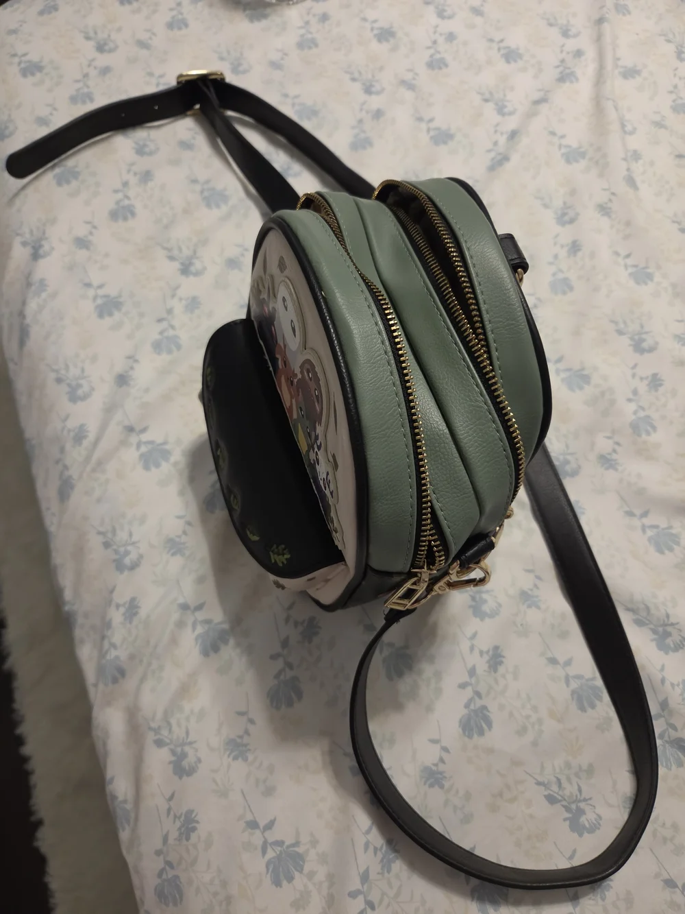 RARE!!!  Chibi Cryptids Allover Print Crossbody Bag - BoxLunch Exclusive